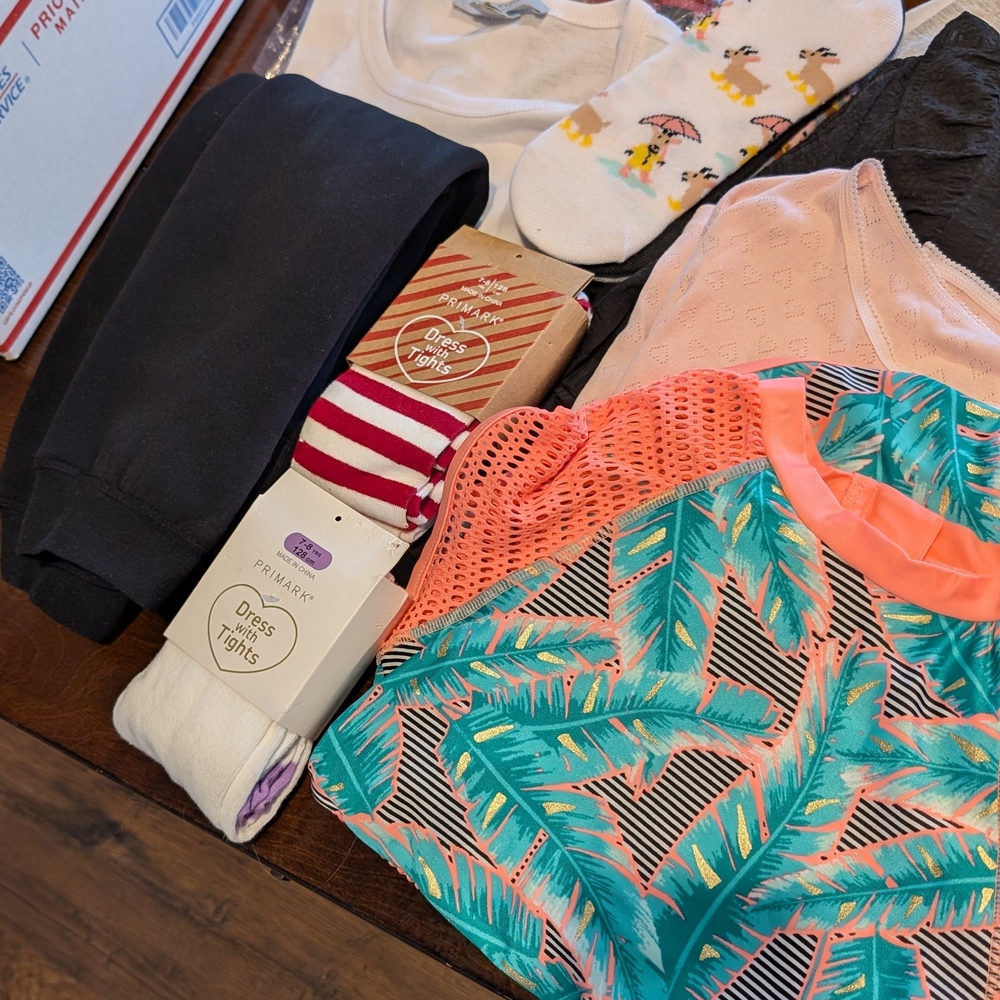 #1 Colorful Tropical Print Dress
